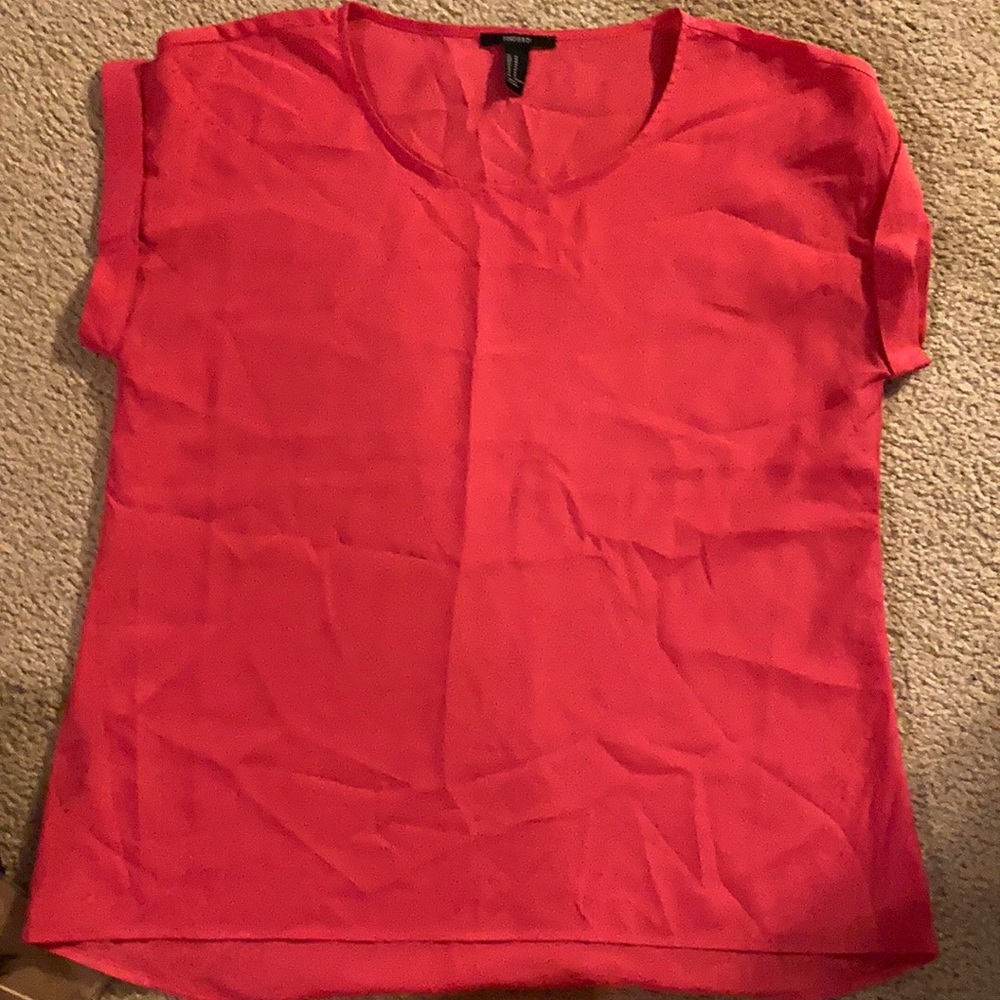 Pink Chiffon top
